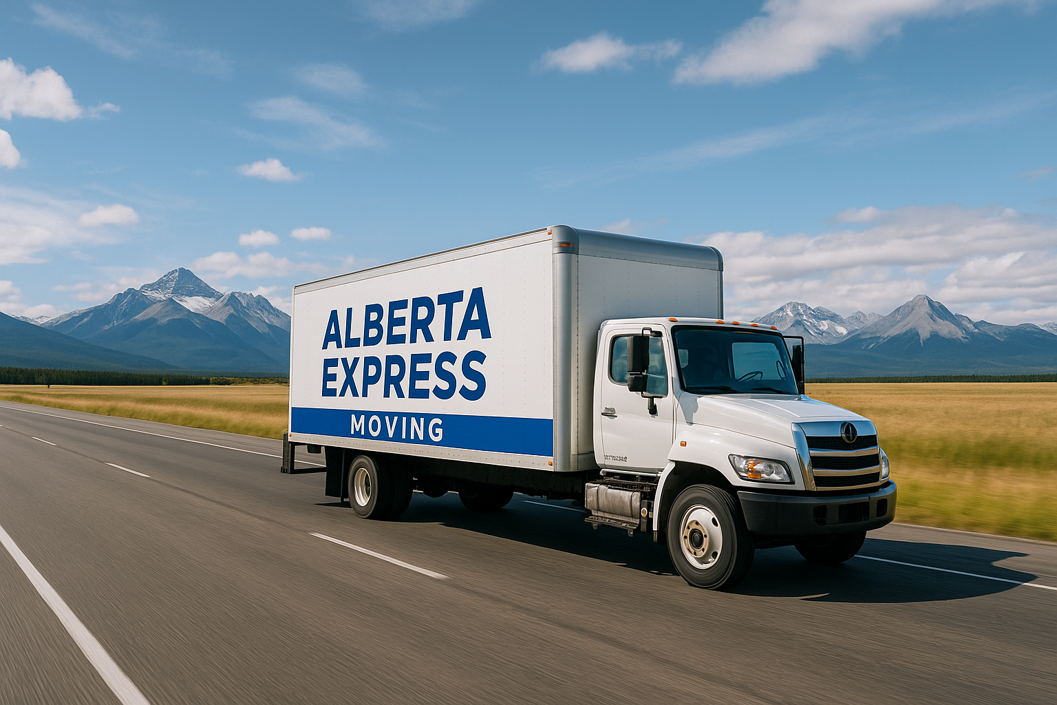 Alberta Express Moving Truck Fleet
